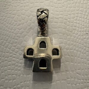 Casa Cross Saint Sterling Silver Pendant